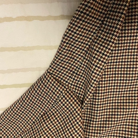 DKNY cropped pants / culottes - brown Houndstooth - Picture 9 of 10